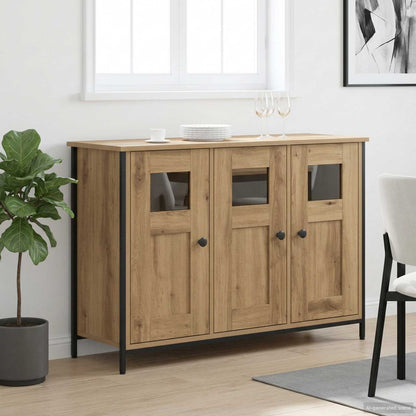 vidaXL Sideboard Artisan Oak 100 x 35 x 70 cm Engineered Wood
