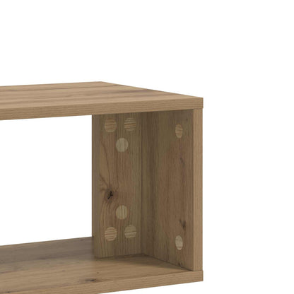 vidaXL TV Cabinet 100 x 30 x 50 cm Artisan Oak Engineered Wood