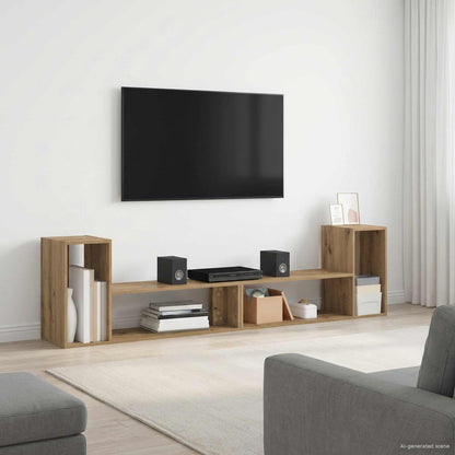 vidaXL TV Cabinet 100 x 30 x 50 cm Artisan Oak Engineered Wood