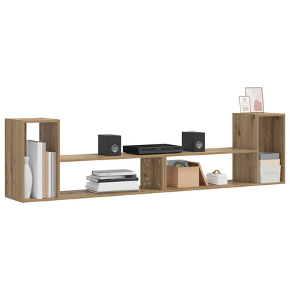 vidaXL TV Cabinet 100 x 30 x 50 cm Artisan Oak Engineered Wood