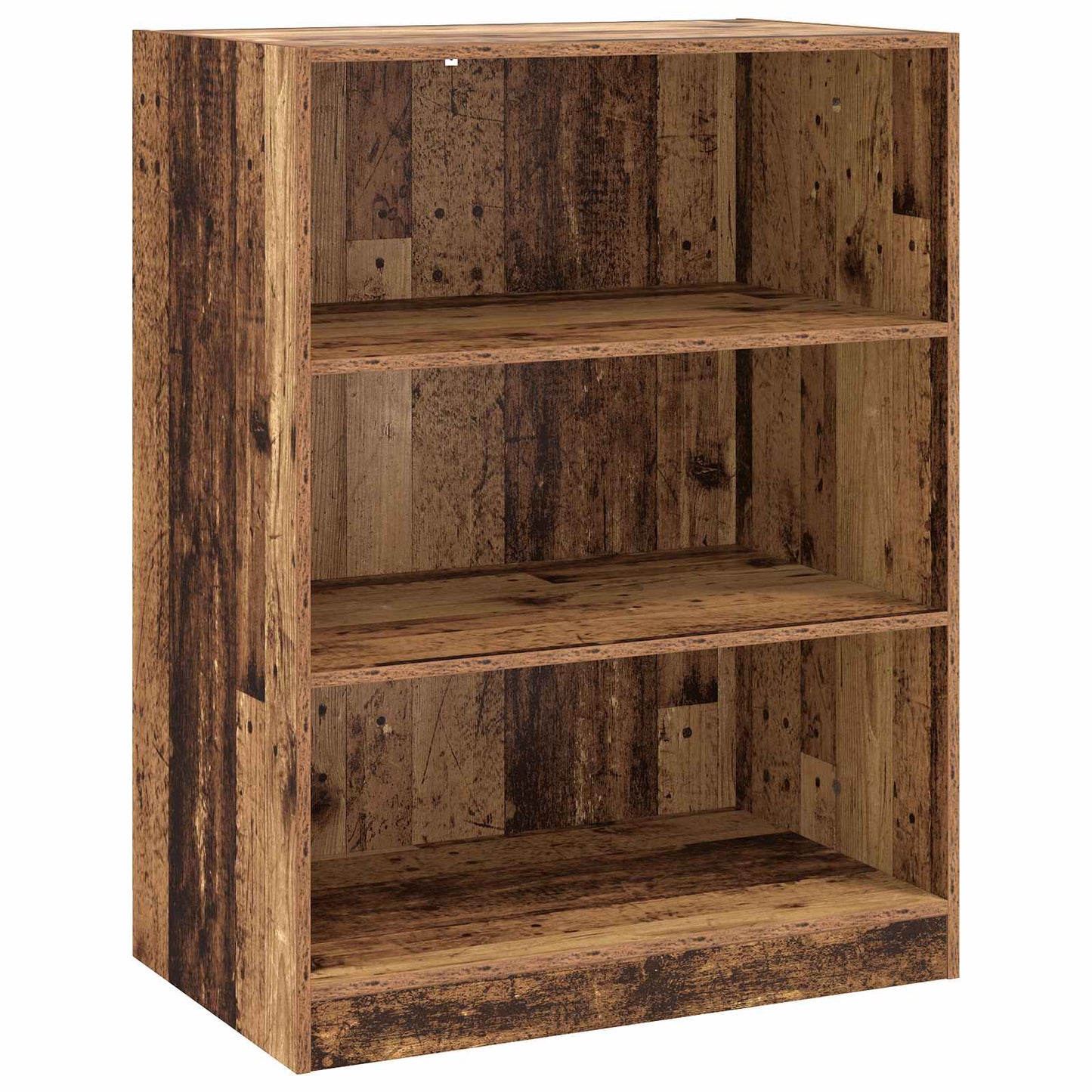 vidaXL Wardrobe with Shelf with Storage Old wood 77 x 48 x 102 cm PB