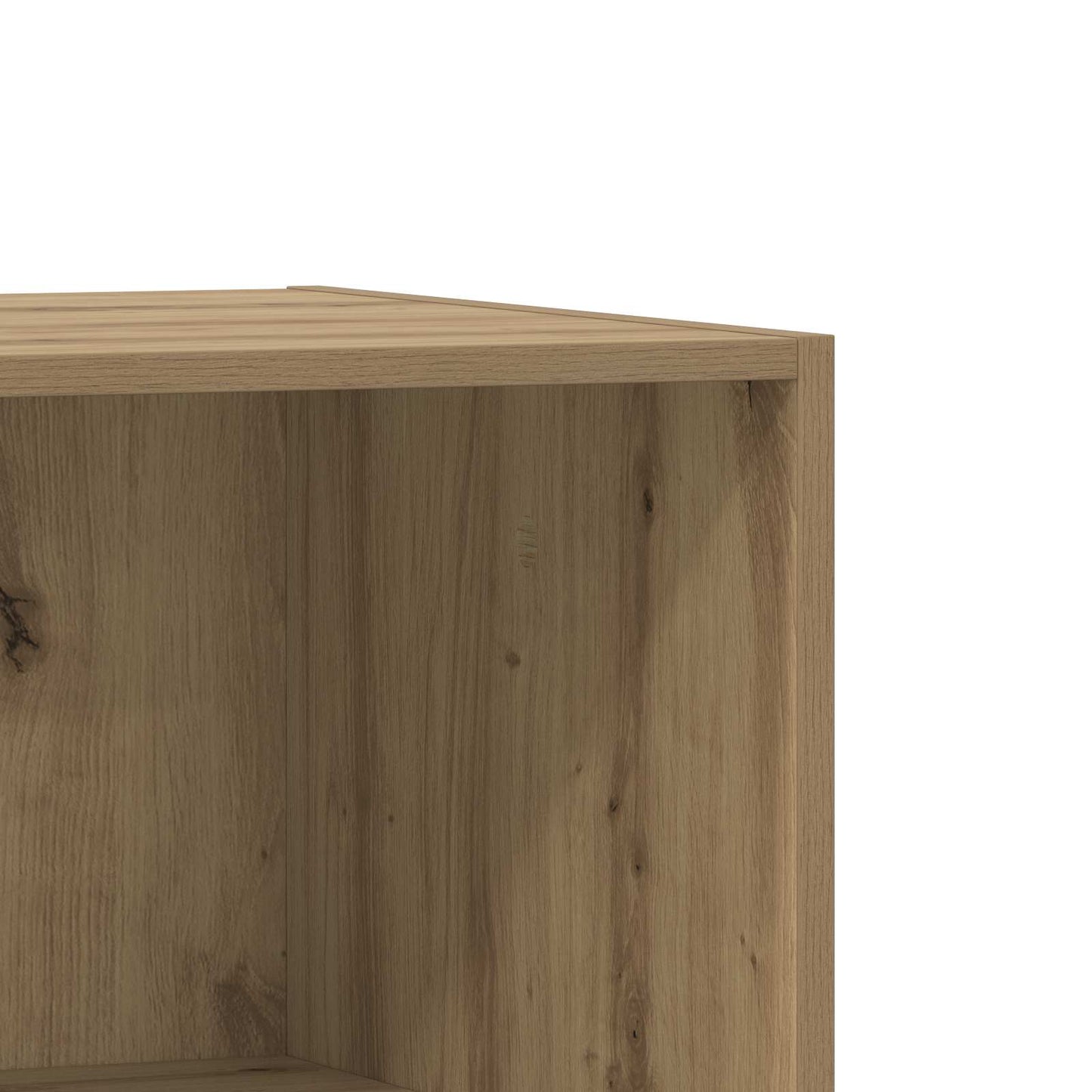 vidaXL Wardrobe Artisan oak 77 x 48 x 102 cm Engineered Wood
