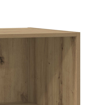 vidaXL Wardrobe Artisan oak 77 x 48 x 102 cm Engineered Wood