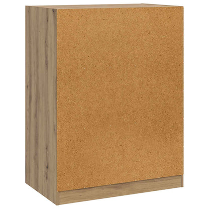 vidaXL Wardrobe Artisan oak 77 x 48 x 102 cm Engineered Wood