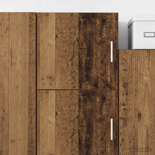 vidaXL Wall Cabinet Old wood 40 x 42.5 x 40 cm PB
