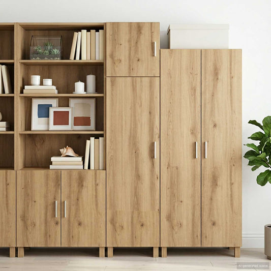 vidaXL Wall Cabinet Artisan oak 40 x 42.5 x 40 cm PB