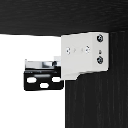 vidaXL Wall Cabinet Black Oak 40 x 42.5 x 40 cm Engineered Wood