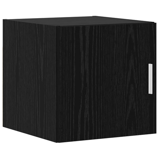vidaXL Wall Cabinet Black Oak 40 x 42.5 x 40 cm Engineered Wood