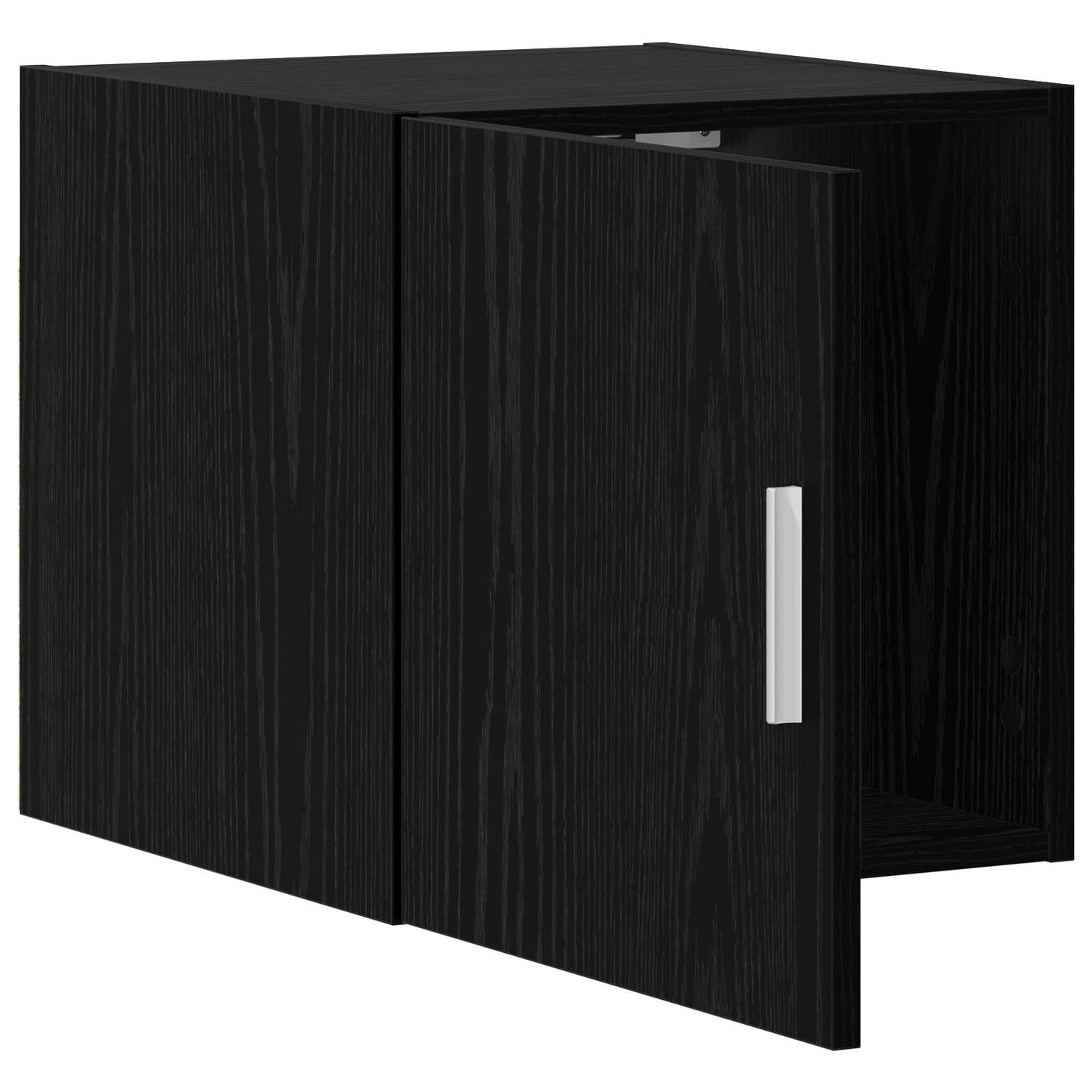 vidaXL Wall Cabinet Black Oak 40 x 42.5 x 40 cm Engineered Wood