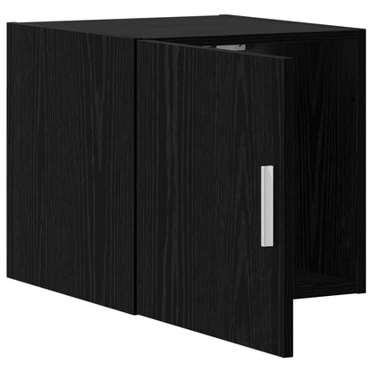 vidaXL Wall Cabinet Black Oak 40 x 42.5 x 40 cm Engineered Wood