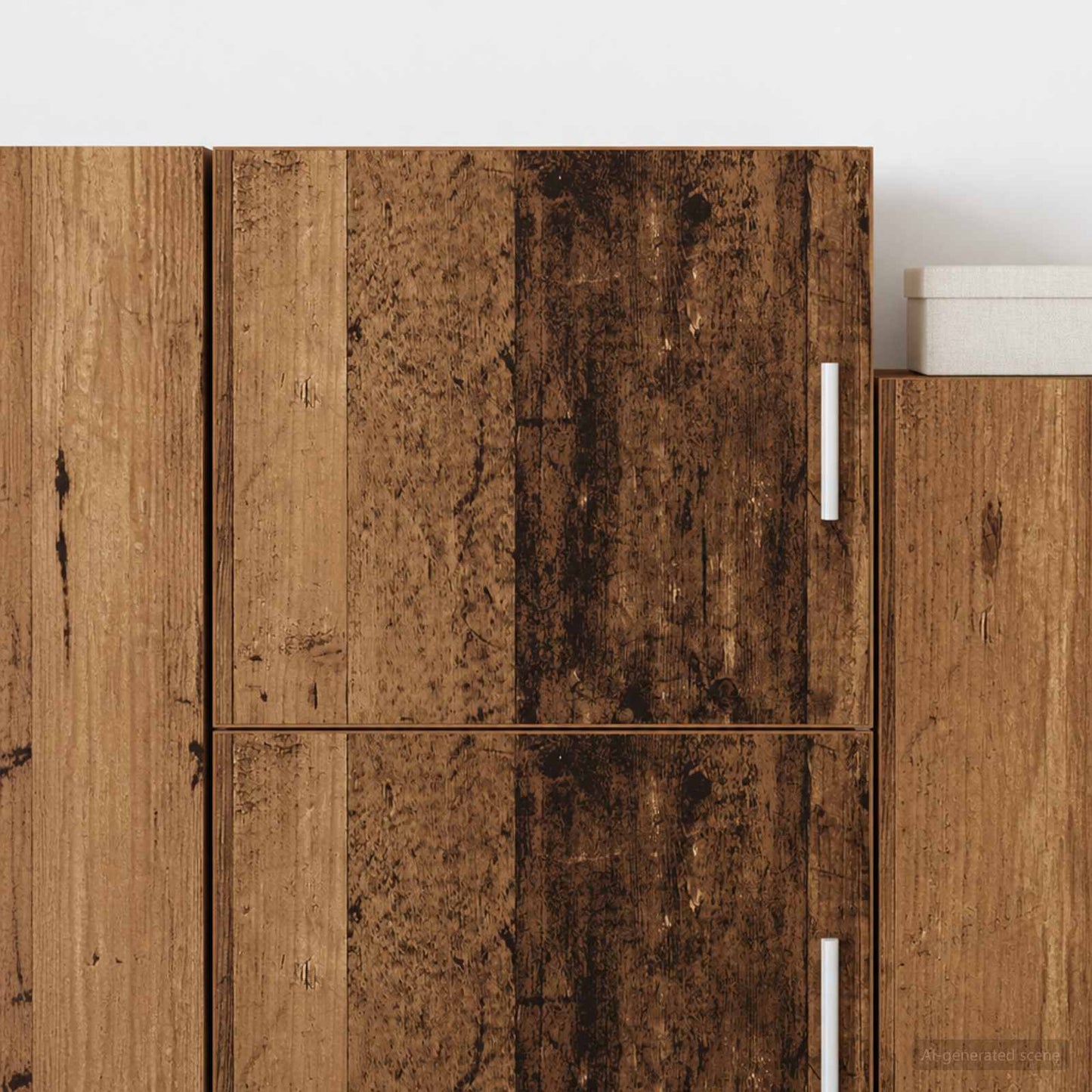 vidaXL Wall Cabinet Old Wood 45 x 42.5 x 40 cm Engineered Wood