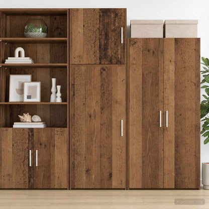 vidaXL Wall Cabinet Old Wood 45 x 42.5 x 40 cm Engineered Wood