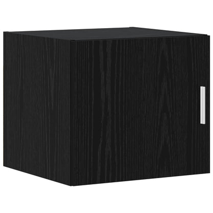 vidaXL Wall Cabinet Black Oak 45 x 42.5 x 40 cm Engineered Wood