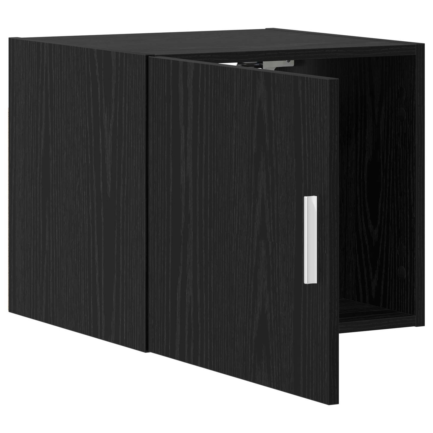 vidaXL Wall Cabinet Black Oak 45 x 42.5 x 40 cm Engineered Wood