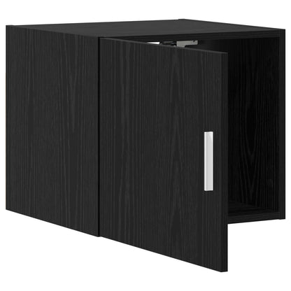 vidaXL Wall Cabinet Black Oak 45 x 42.5 x 40 cm Engineered Wood