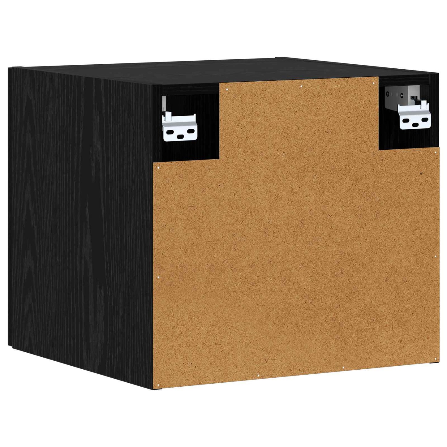 vidaXL Wall Cabinet Black Oak 45 x 42.5 x 40 cm Engineered Wood