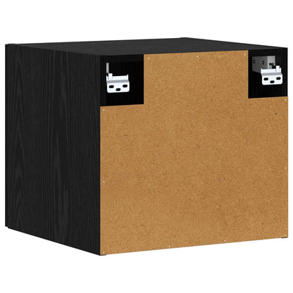 vidaXL Wall Cabinet Black Oak 45 x 42.5 x 40 cm Engineered Wood