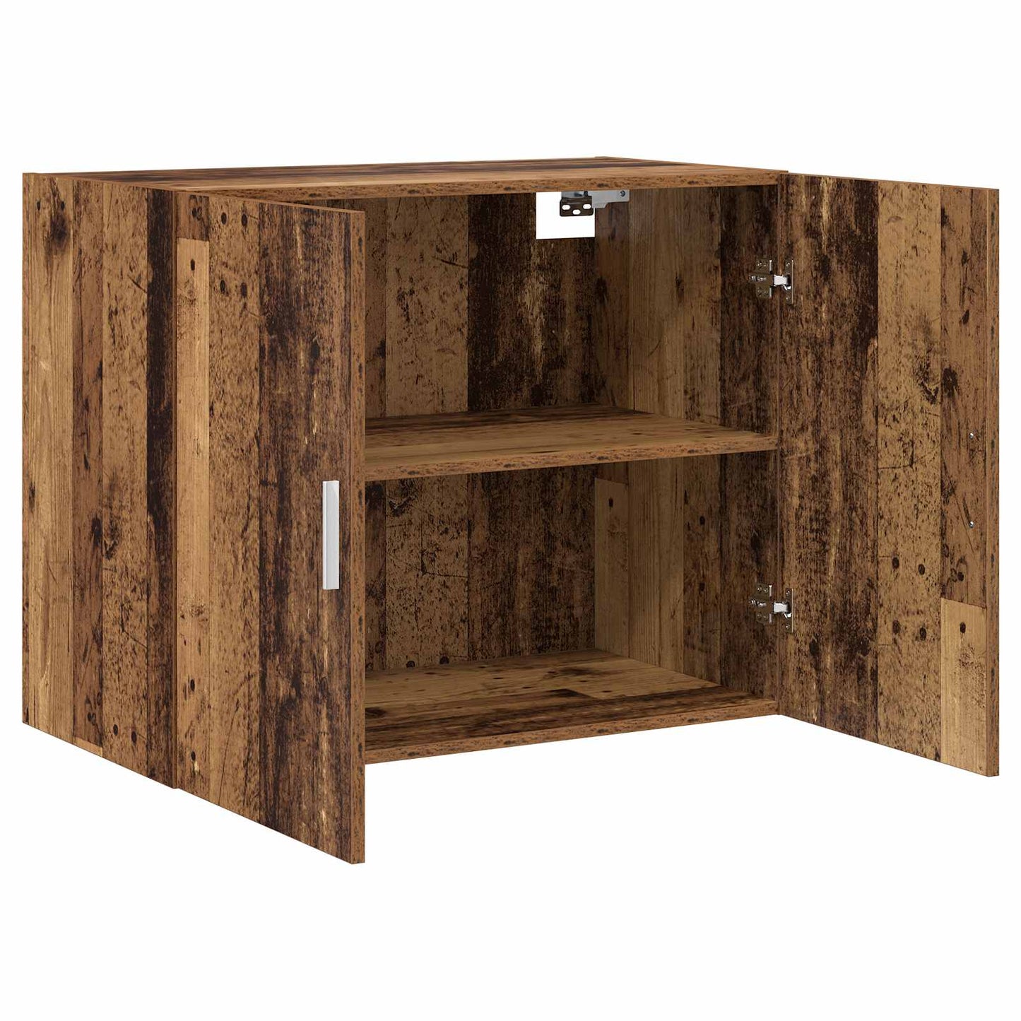 vidaXL Wall Cabinet Old Wood 80 x 42.5 x 64 cm Engineered Wood