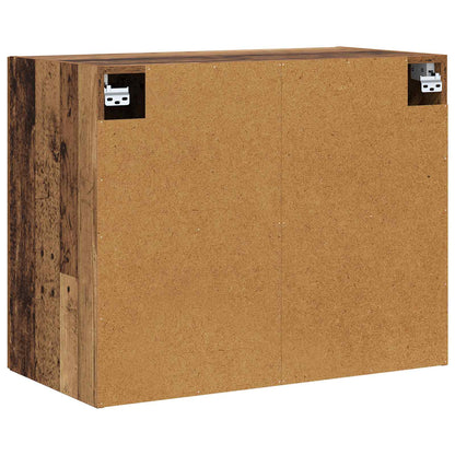 vidaXL Wall Cabinet Old Wood 80 x 42.5 x 64 cm Engineered Wood