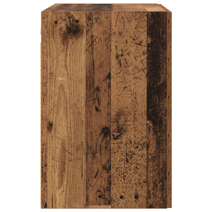 vidaXL Wall Cabinet Old Wood 80 x 42.5 x 64 cm Engineered Wood