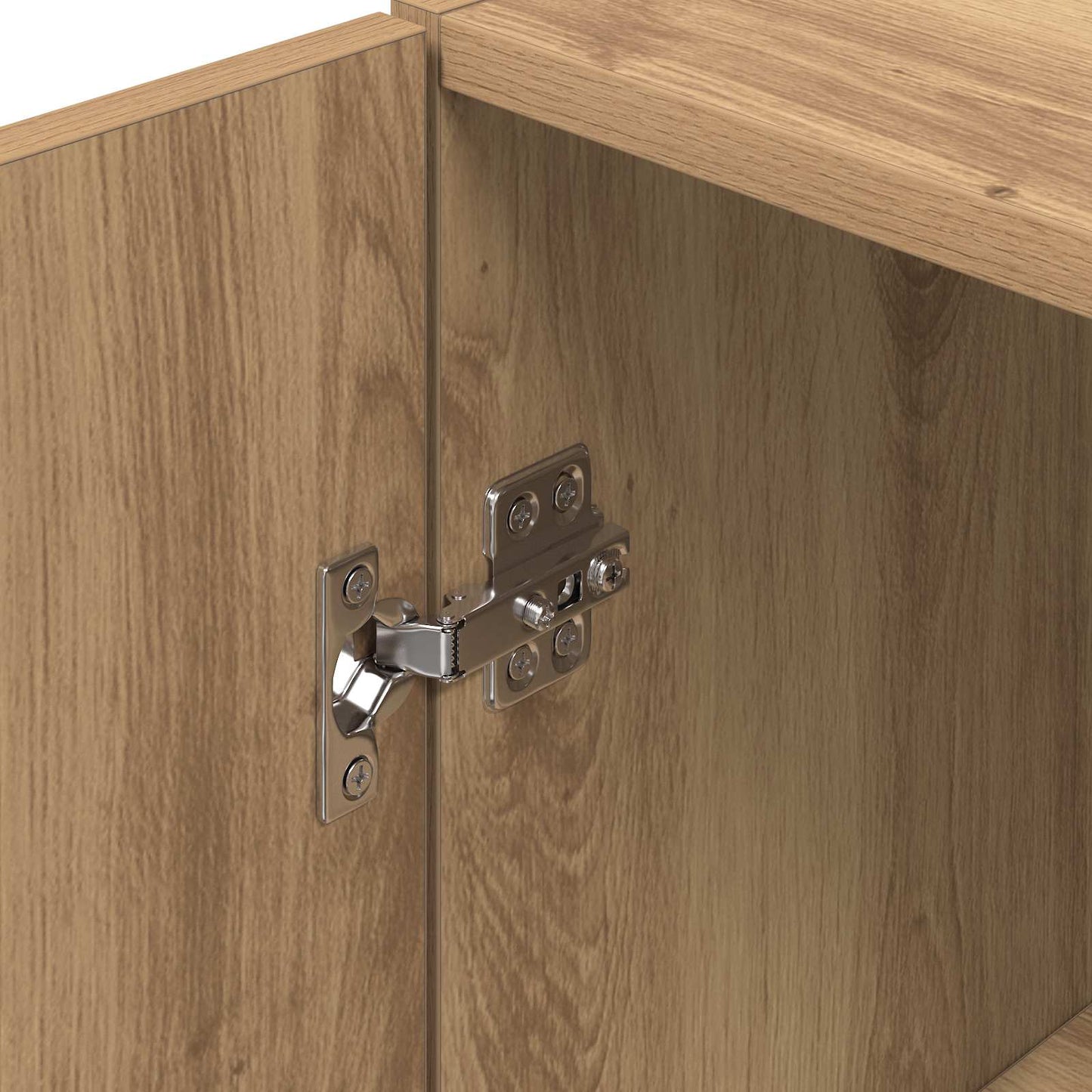 vidaXL Wall Cabinet Artisan Oak 80 x 42.5 x 64 cm Engineered Wood