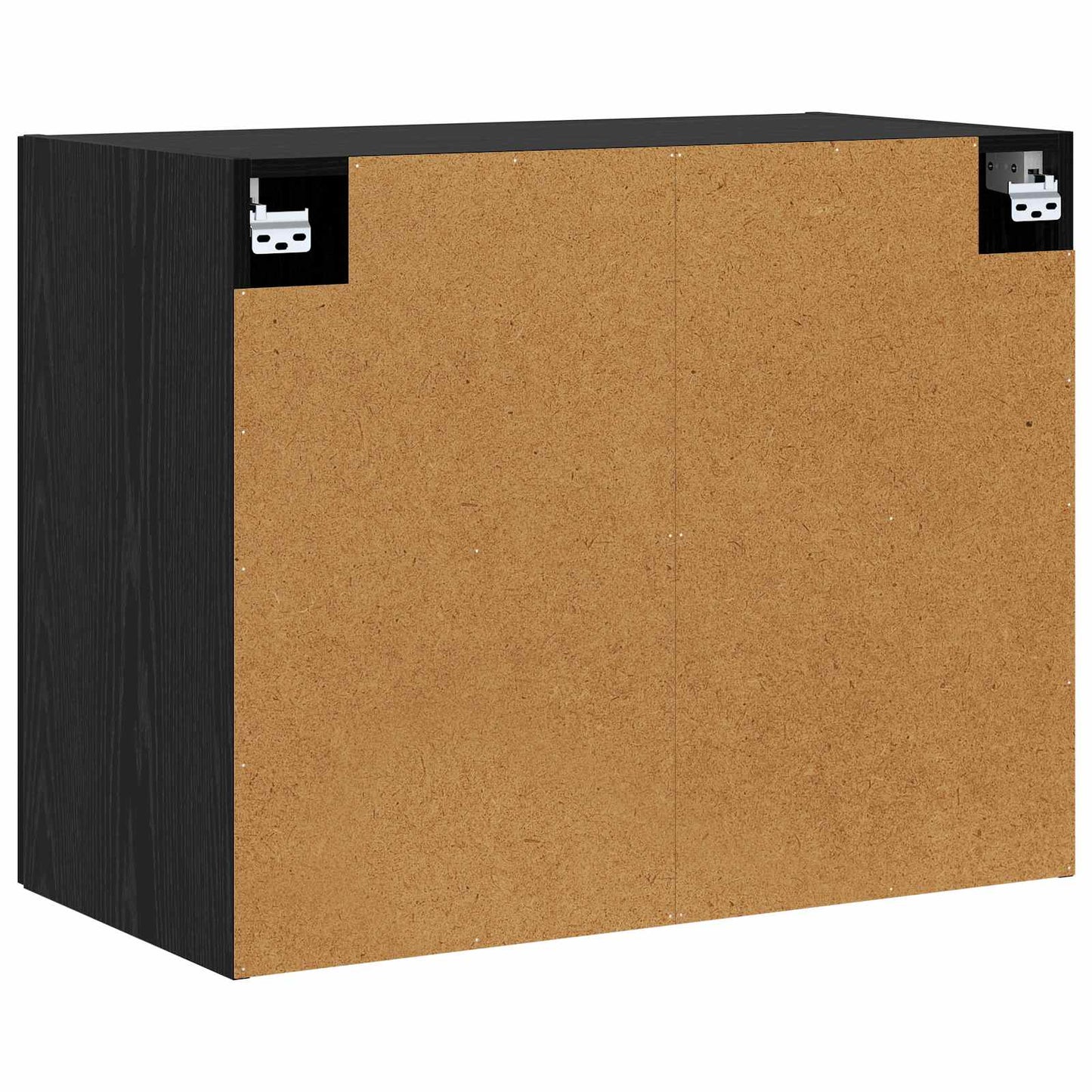 vidaXL Wall Cabinet Black Oak 80 x 42.5 x 64 cm Engineered Wood