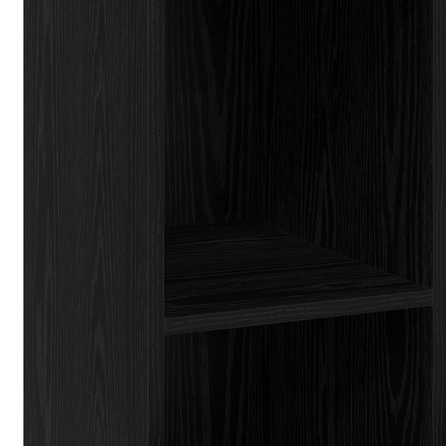 vidaXL Sideboard Black Oak 30 x 41 x 93 cm Engineered Wood