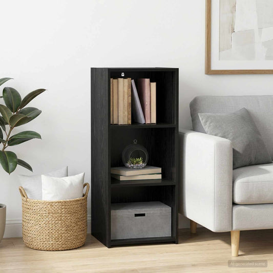 vidaXL Sideboard Black Oak 40 x 41 x 93 cm Engineered Wood