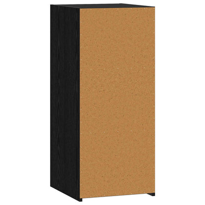 vidaXL Sideboard Black Oak 40 x 41 x 93 cm Engineered Wood