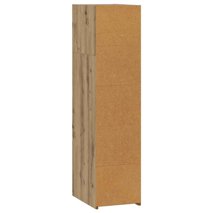 vidaXL Highboard Artisan Oak 30 x 41 x 124 cm Engineered Wood