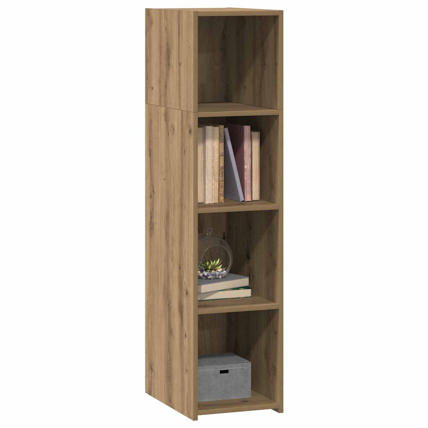 vidaXL Highboard Artisan Oak 30 x 41 x 124 cm Engineered Wood
