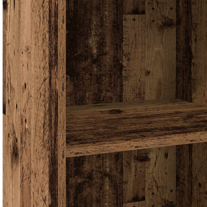 vidaXL Highboard Old Wood 50 x 41 x 124 cm Engineered Wood