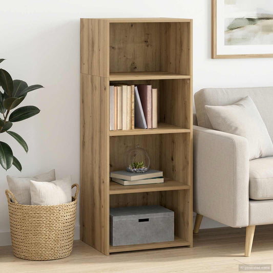 vidaXL Highboard Artisan Oak 50 x 41 x 124 cm Engineered Wood