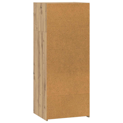 vidaXL Highboard Artisan Oak 50 x 41 x 124 cm Engineered Wood
