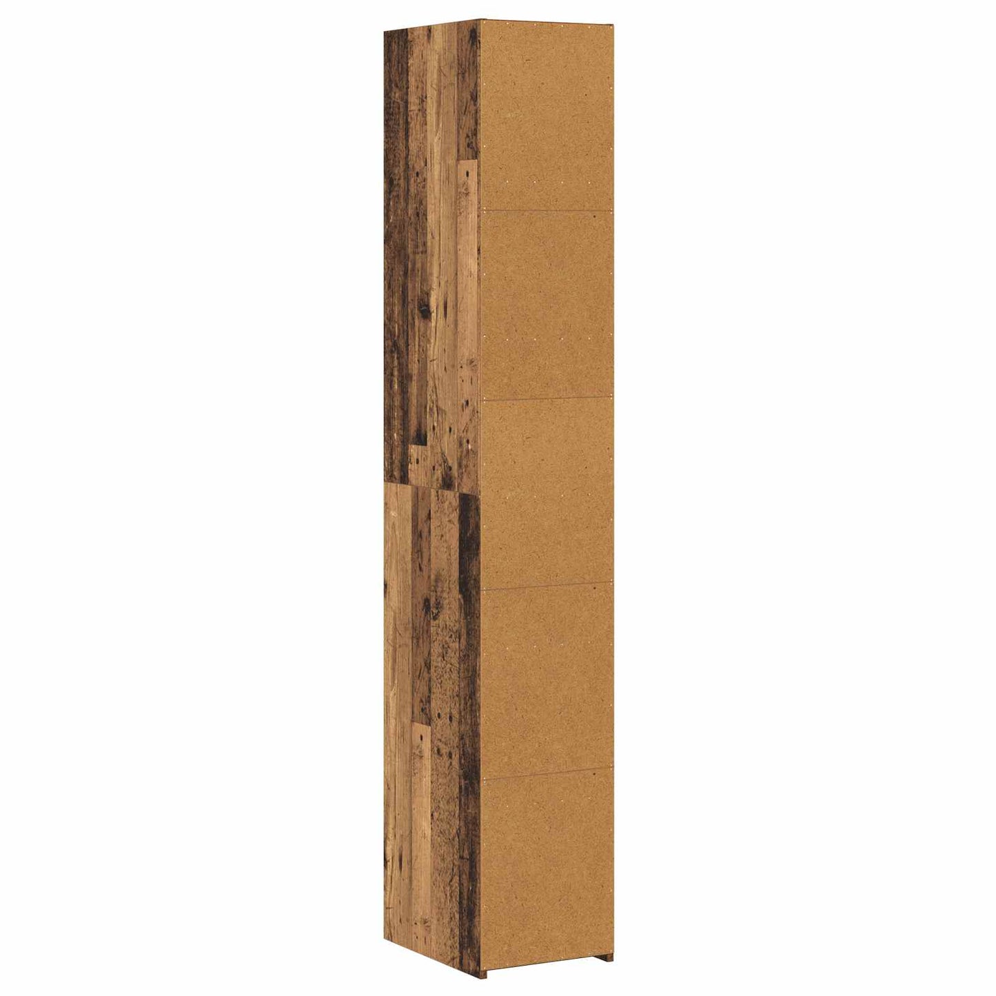 vidaXL Highboard Old Wood 30 x 41 x 185 cm Engineered Wood