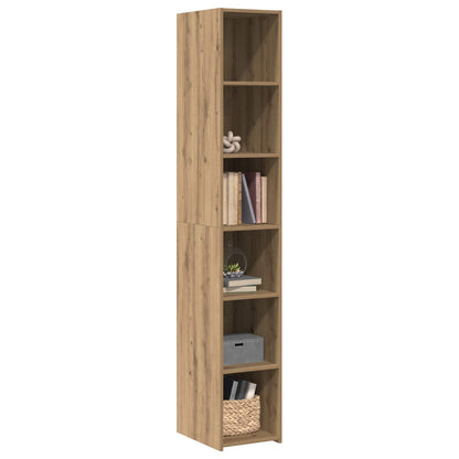 vidaXL Highboard Artisan Oak 30 x 41 x 185 cm Engineered Wood