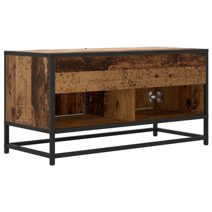 vidaXL TV Cabinet 80 x 34.5 x 40 cm Old Wood Engineered Wood