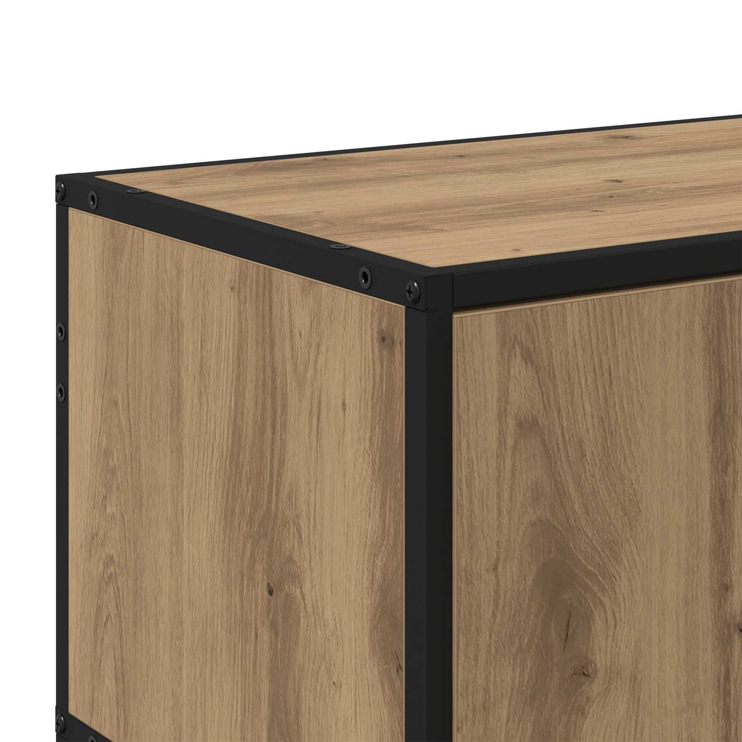 vidaXL TV Cabinet 80 x 34.5 x 40 cm Artisan Oak Engineered Wood