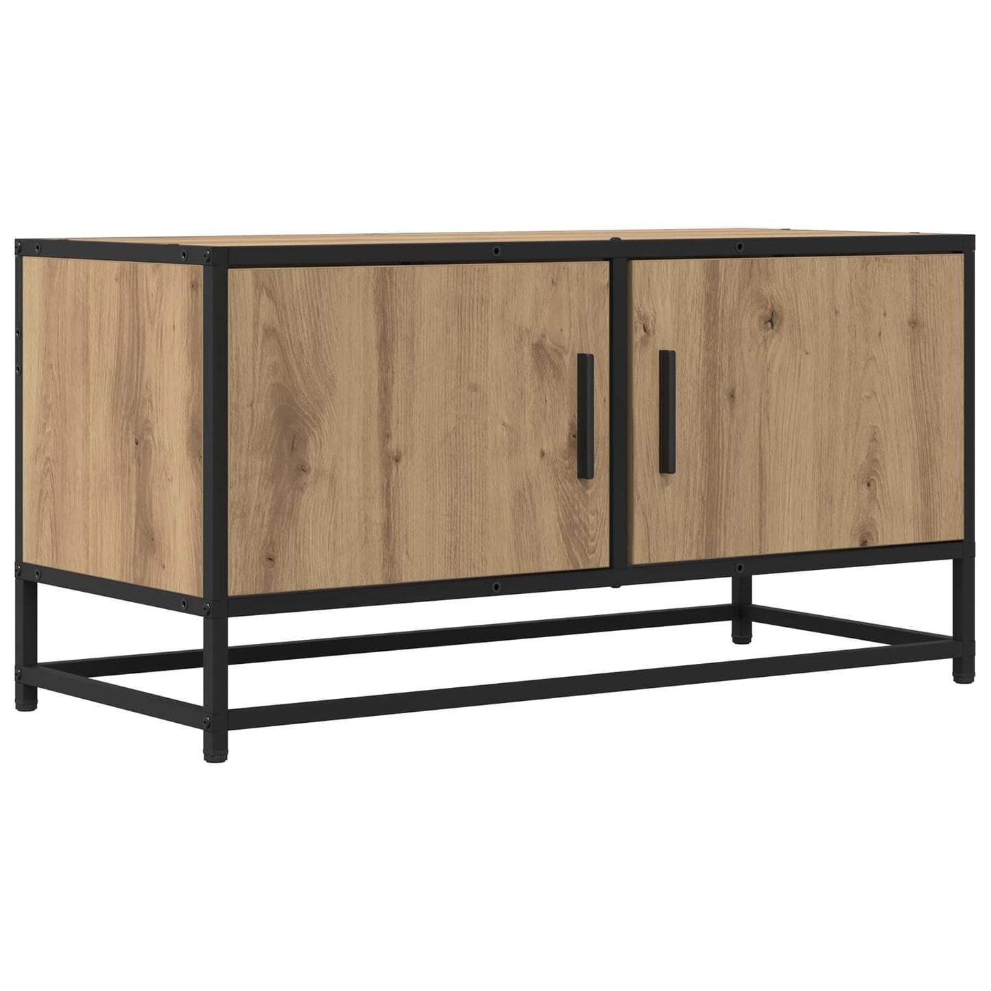 vidaXL TV Cabinet 80 x 34.5 x 40 cm Artisan Oak Engineered Wood