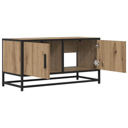 vidaXL TV Cabinet 80 x 34.5 x 40 cm Artisan Oak Engineered Wood