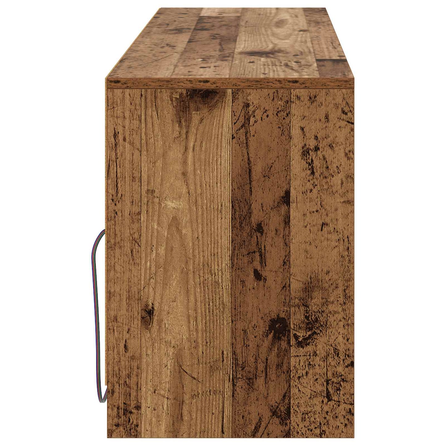 vidaXL TV Cabinet 100 x 34 x 50 cm Old Wood Engineered Wood