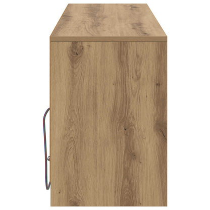 vidaXL TV Cabinet 100 x 34 x 50 cm Artisan Oak Engineered Wood