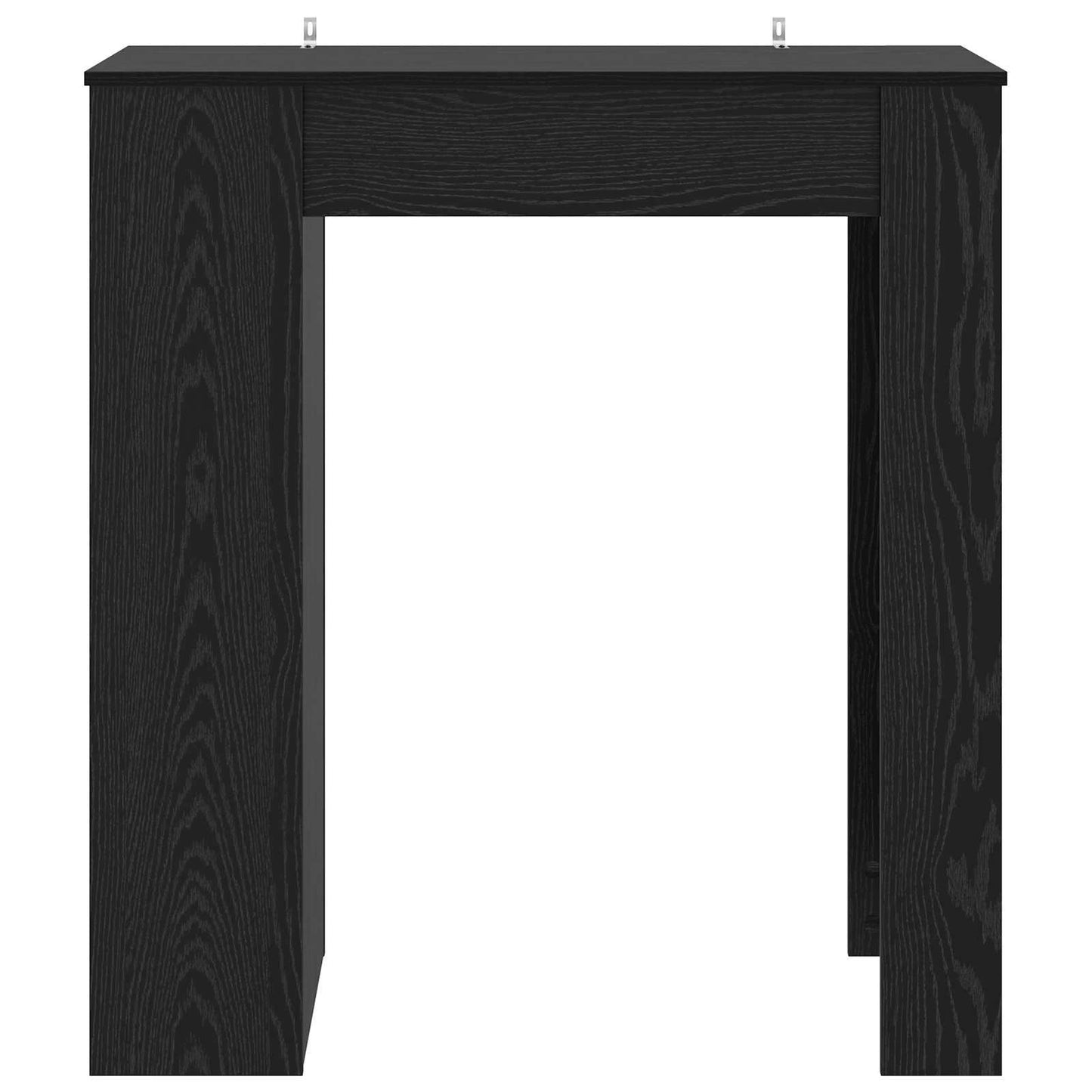 vidaXL Bar Table 95 x 47 x 103.5 cm Engineered Wood Black Oak