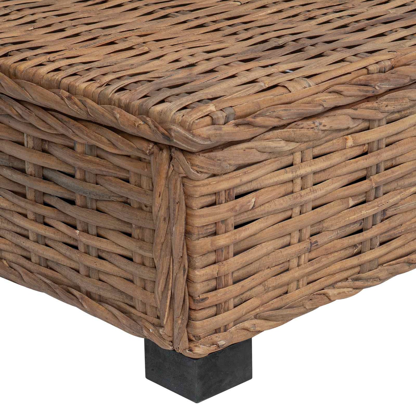 vidaXL Coffee Table GENDT Natural Rattan Natural 67 x 60 x 30 cm