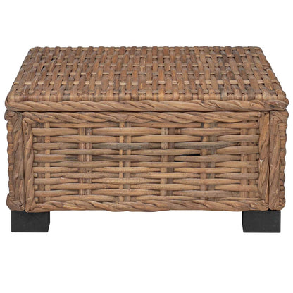 vidaXL Coffee Table GENDT Natural Rattan Natural 67 x 60 x 30 cm