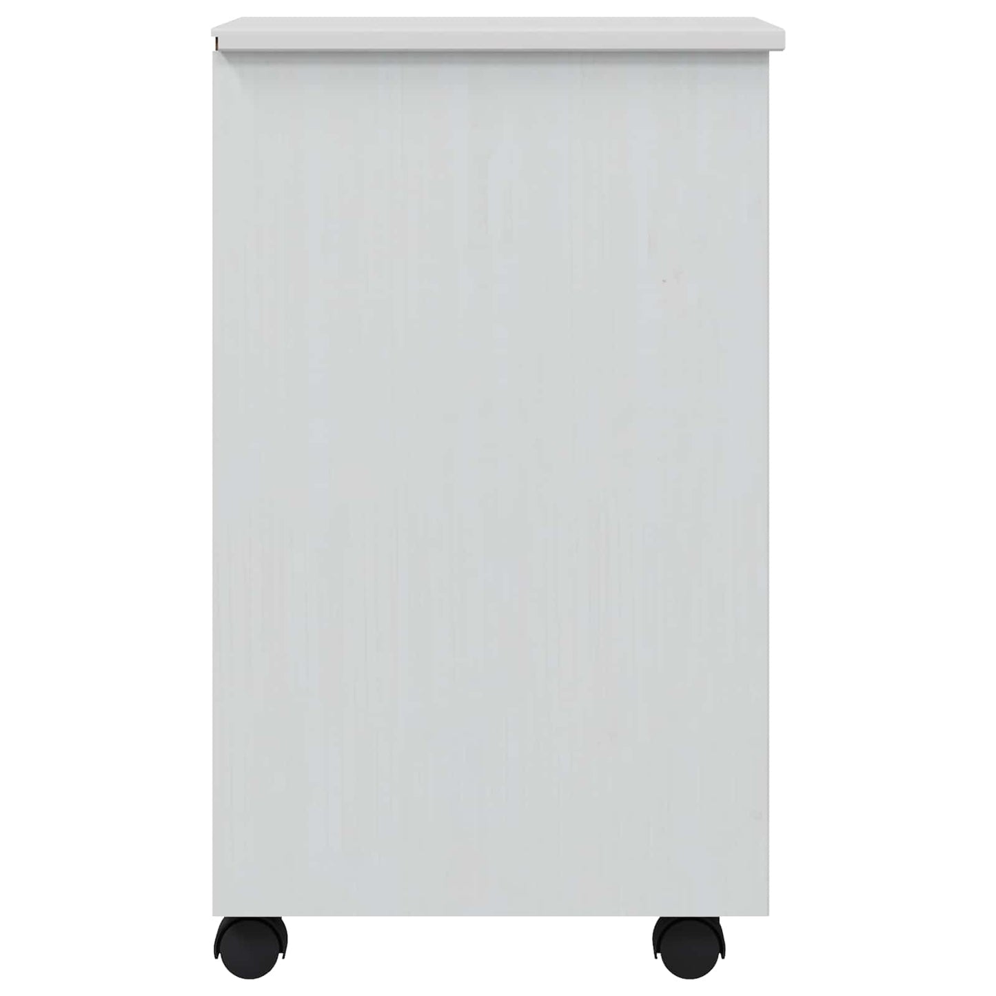 vidaXL Rolling Cabinet with Drawers CORONA White