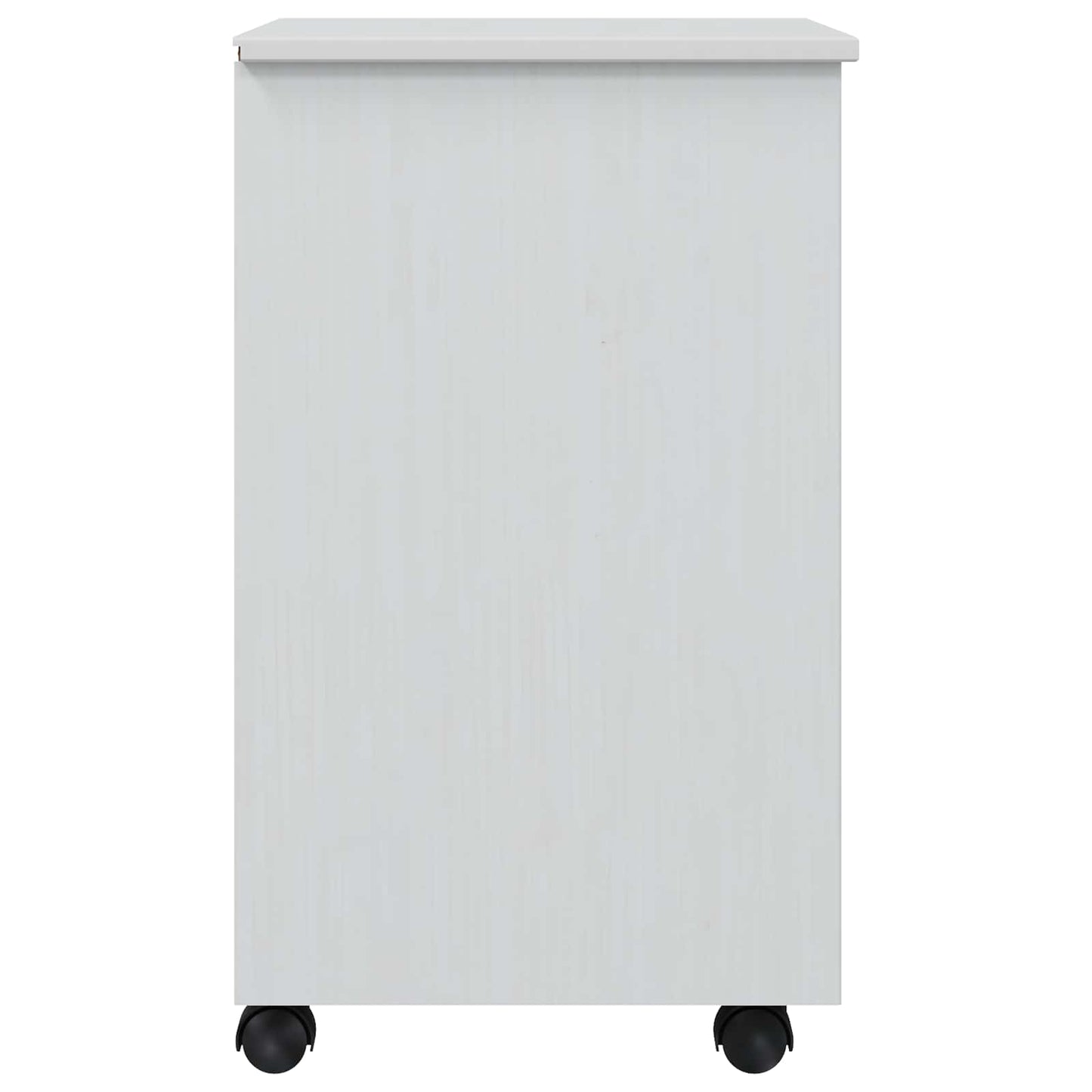 vidaXL Rolling Cabinet with Drawers CORONA White