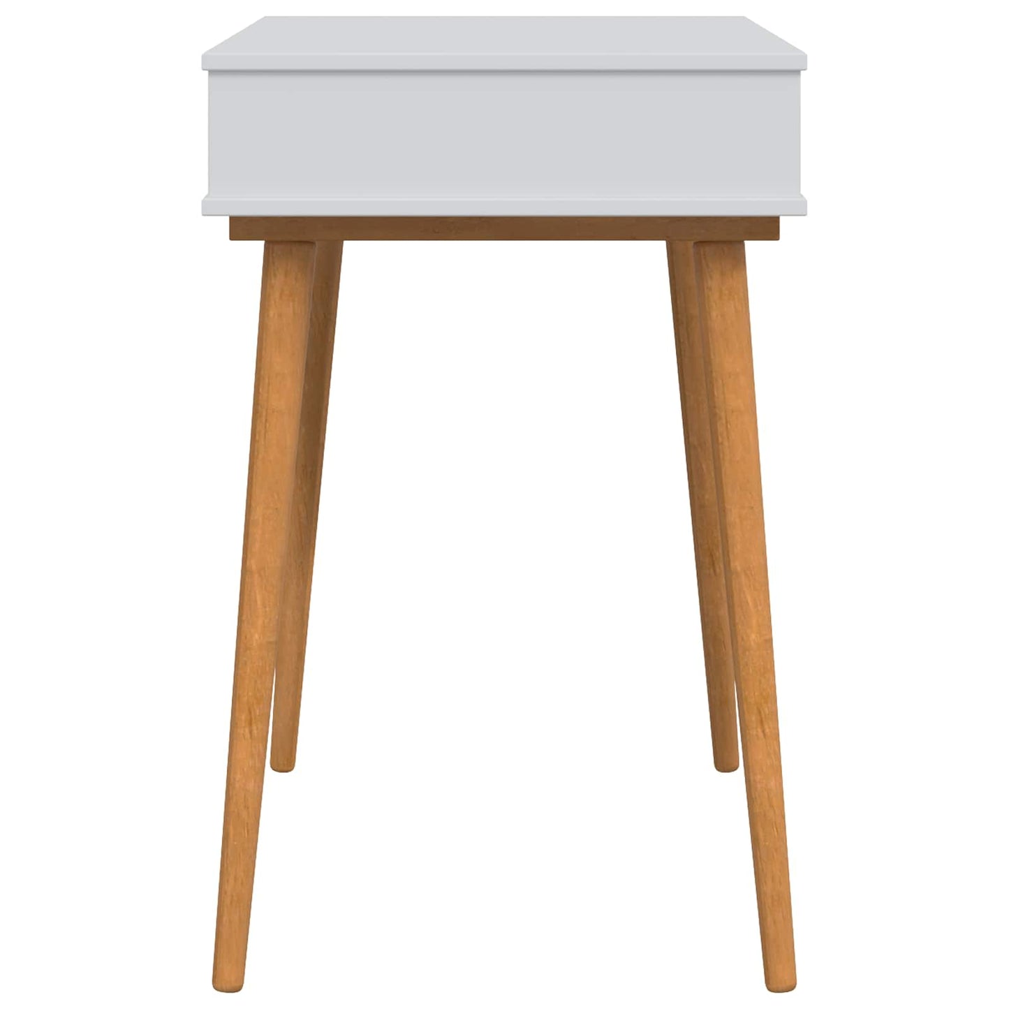 vidaxl Dressing Table FAUSKE White 76 x 50 x 78 cm