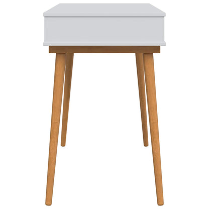 vidaxl Dressing Table FAUSKE White 100 x 50 x 78 cm