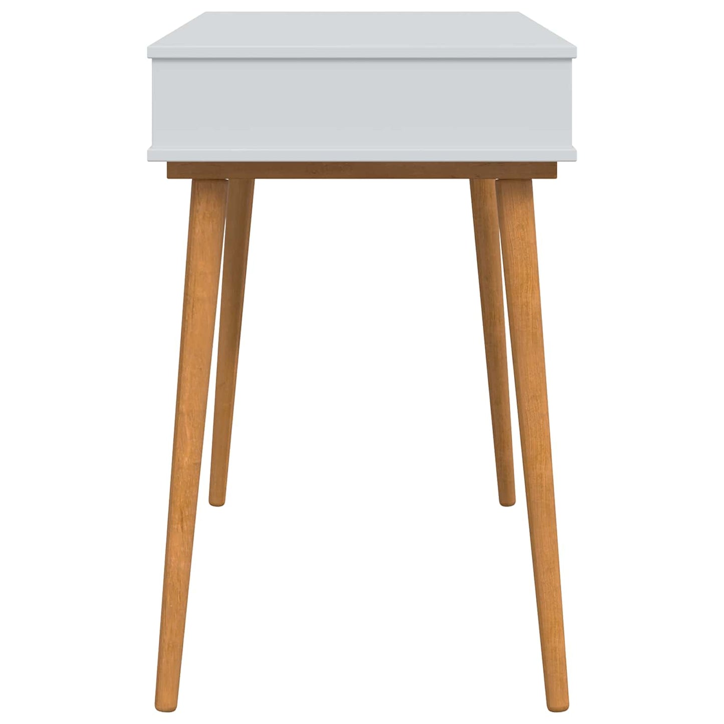 vidaxl Dressing Table FAUSKE White 100 x 50 x 78 cm
